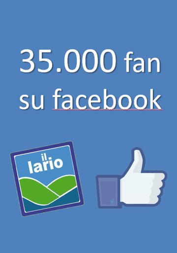 35.000 fan per la pagina facebook 